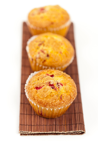 Coconut Fruit Muffins