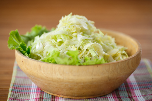 Coconut Napa Cabbage Salad