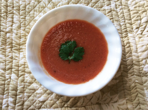 Tomato Coconut Soup Recipe photo