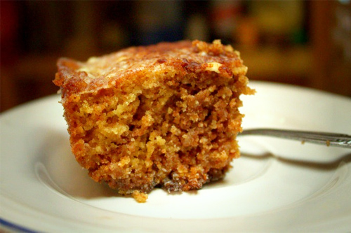 Gluten Free Coconut Cinnamon Roll Cake Recipe Photo