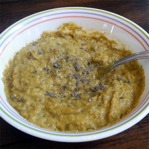 Roasted Butternut and Fennel Soup Recipe Photo