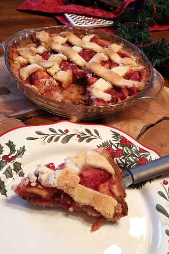 Gluten Free Holiday Fruit Pie Photo