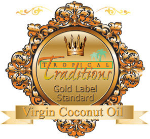 Gold Label Organic Virgin Coconut Oil Symbol