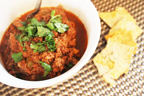 Bison Veggie Chili