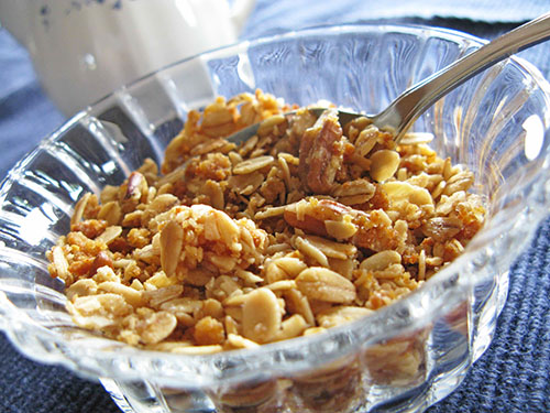 Maple-Pecan-Coconut Granola