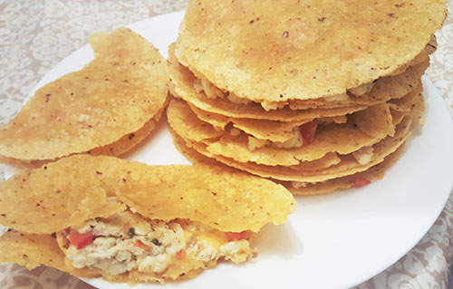 Egg and Veggie Quesadillas