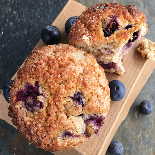 Blissful Blueberry Muffins
