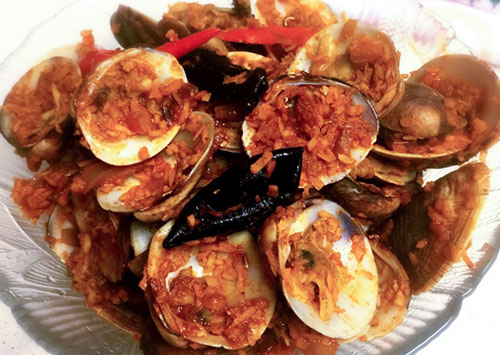 Tisrayanche Suke Goan Clams Dry