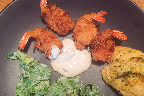 Coconut Shrimp with Pineapple Coconut Dipping Sauce