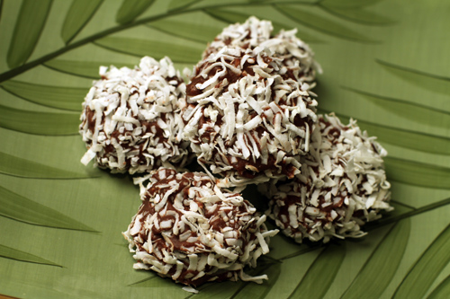 Chocolate Coconut Peanut Butter Balls