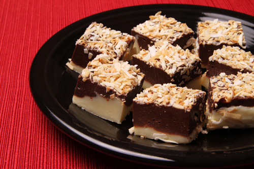 Toasted Coconut Fudge Recipe