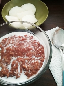 Free Coconut Recipes Chocolate Sticky Rice (Champorado)